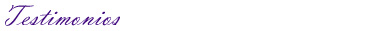 Testimonios